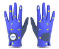 Grip Llaw Gylb Wet Grip Golf Gloves – AAA+ Suede Rain Gloves with Ball Marker | Perfect for Wet & Cold Conditions | Blue