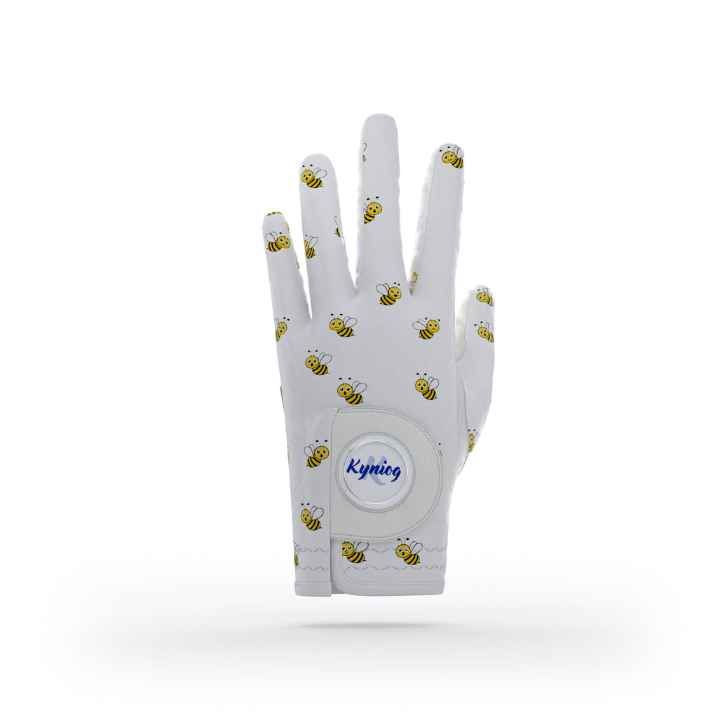 The Bees – Quirky Women’s Golf Glove Celebrating Nature image 1