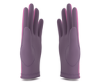Grip Llaw Gylb - Wet Grip Golf Gloves – A pair of AAA+ Suede Rain Gloves with Ball Marker | Perfect for Wet & Cold Conditions | Aubergine