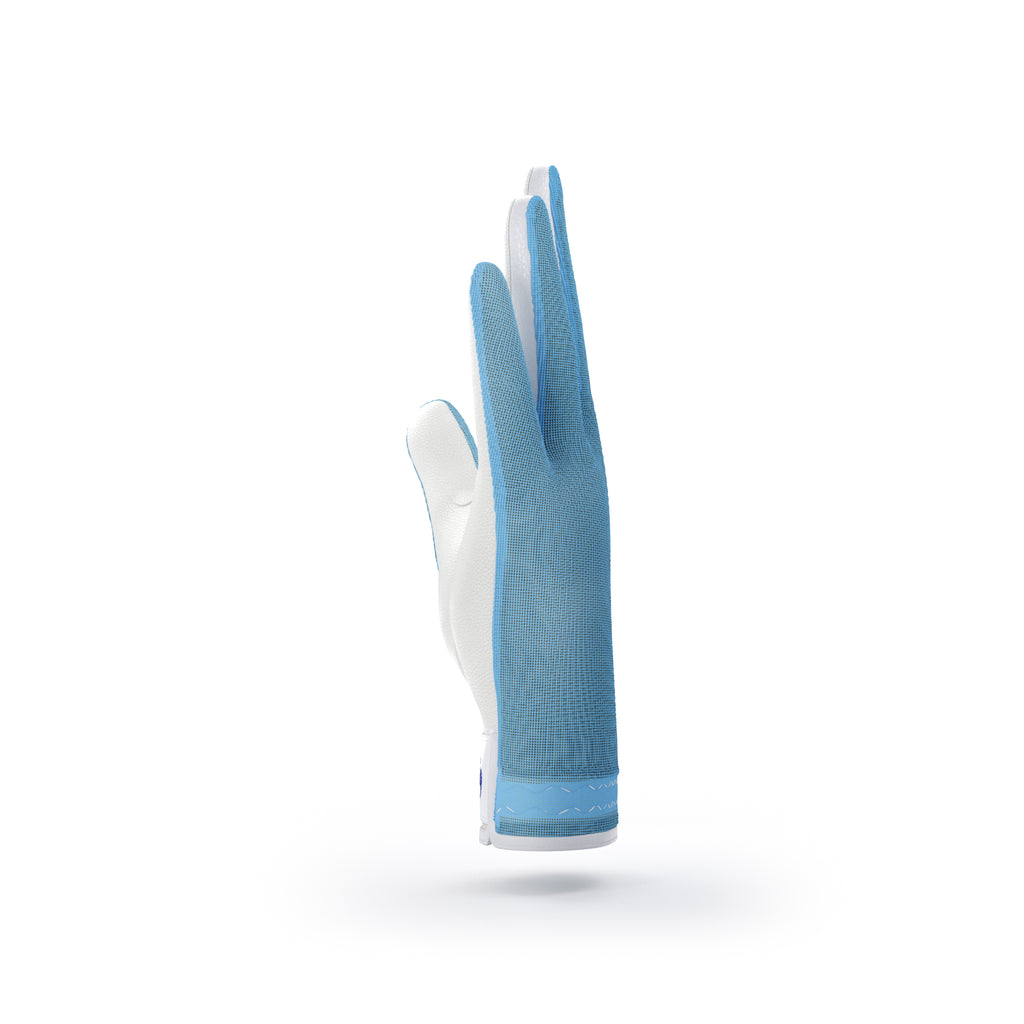 Blue Tan-Through – Women’s Golf Glove That Prevents One-Handed Tans image 3