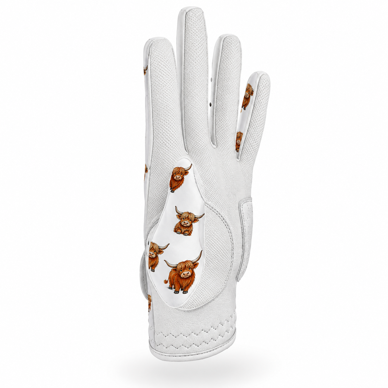 Highland Cow- Playful Ladies' Golf Glove