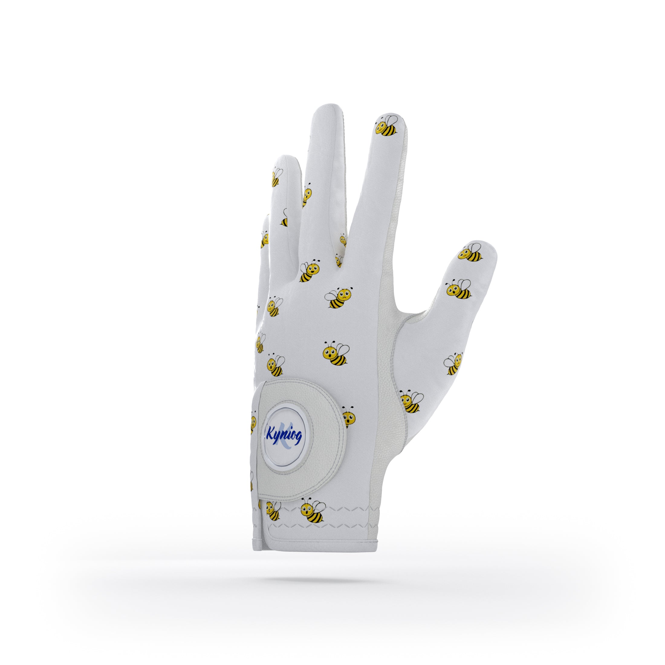 The Bees – Quirky Women’s Golf Glove Celebrating Nature image 0