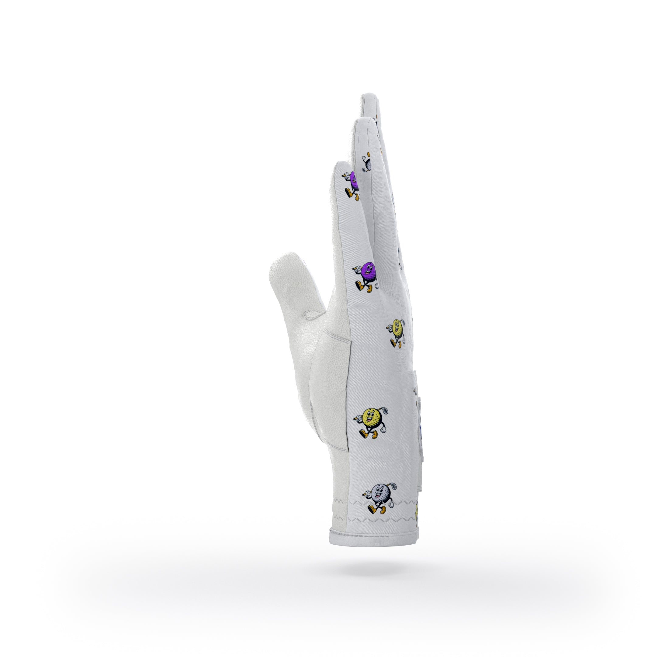 The PacBall – Retro-Quirky Women’s Golf Glove with 80s Vibes image 2